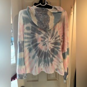 TYE DYE HOODIE SWEATSHIRT
